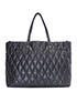 Duo Quilted Tote, back view
